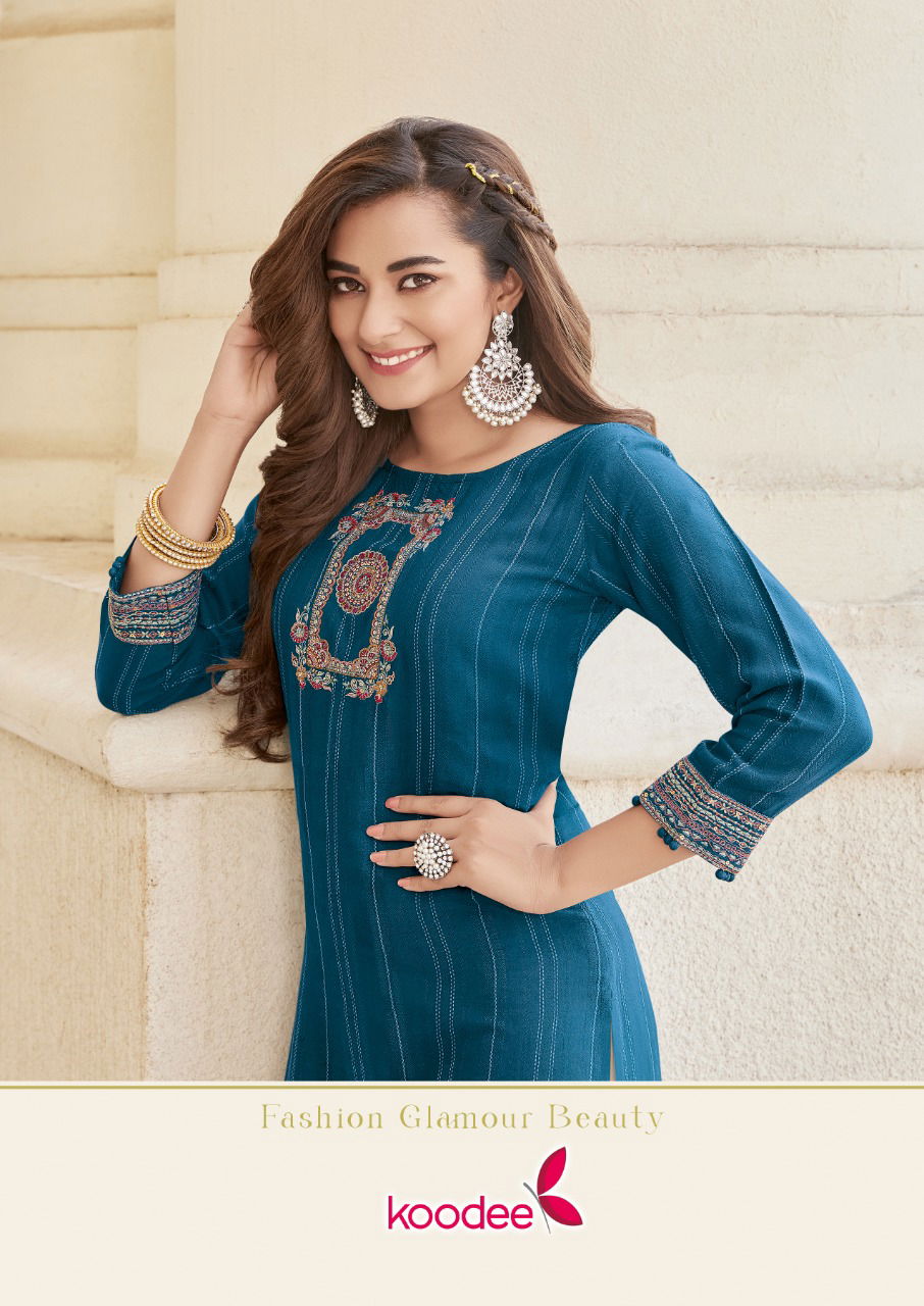 Koodee zavia 1 Fancy Designer Ethnic Wear Latest Kurtis Collection